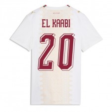 Marokko Ayoub El Kaabi #20 Bortedrakt Kvinner VM 2026 Kortermet